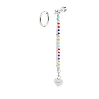 Single earring Marlù Woman in Steel 18OR094-RGB - 18OR094-RGB